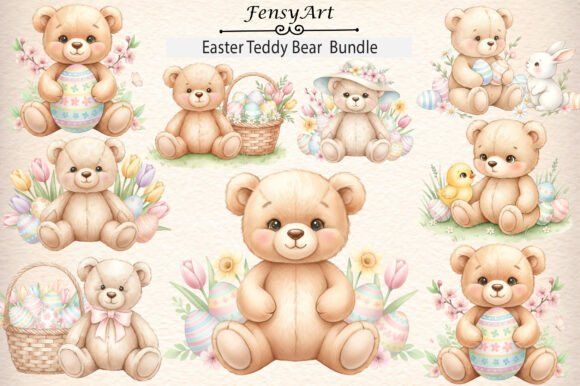 Elevating Seasonal Design: The Strategic Value of the Easter Teddy Bear Bundle for Modern Creators