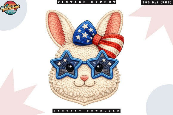 Evaluating the Patriotic Bunny Crochet Yarn Faux PNG for Holiday Crafting and Apparel