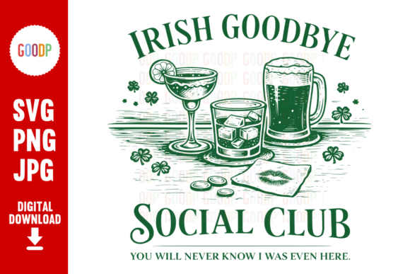 Irish Goodbye Social Club Png: A Guide to Vintage St. Patrick’s Day Designs